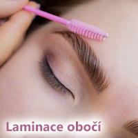 Laminace obočí